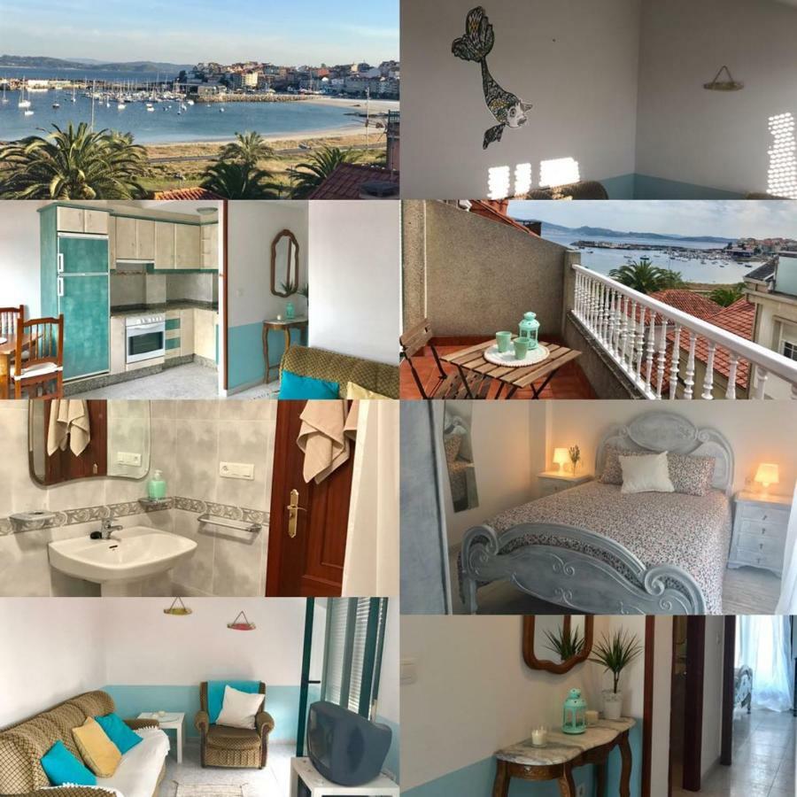 Apartamentos Playa Portonovo Luaran gambar